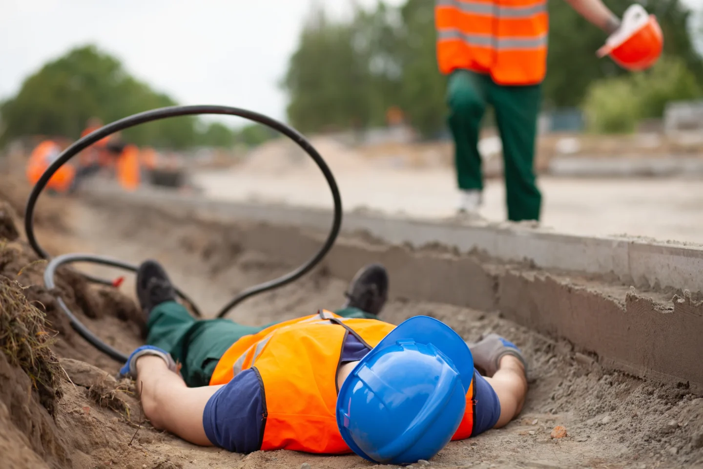 road workers injury prevention Belleville, IL