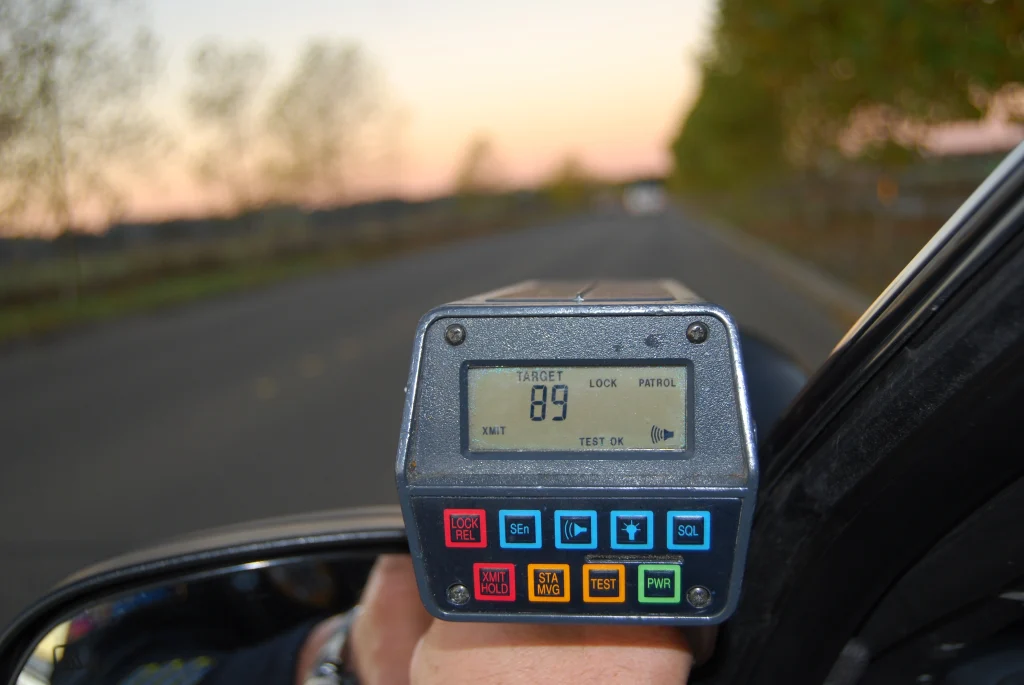 are police supposed to show you their radar Belleville, IL